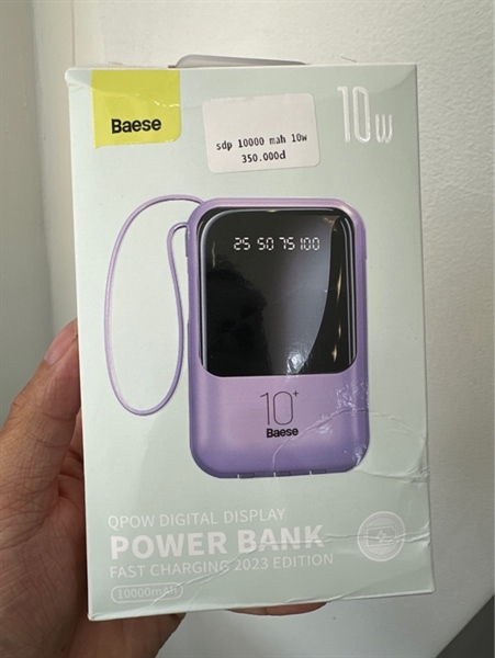 Sạc dự phòng Baese 10000 mah 10w