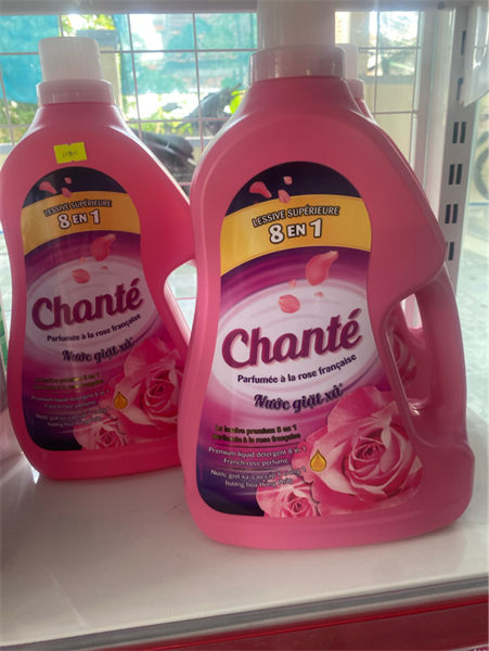 Nước giặt xả chante