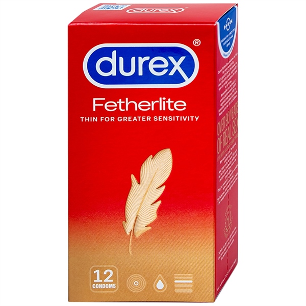 Bao cao su durex Fetherlite (H*12cái) - Thái Lan