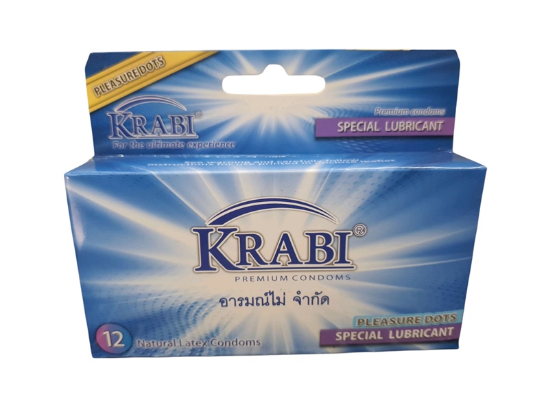 BCS Krabi có gai - Plesure Dots (H*12hộp bé*12cái) - NK & PP Dalitek