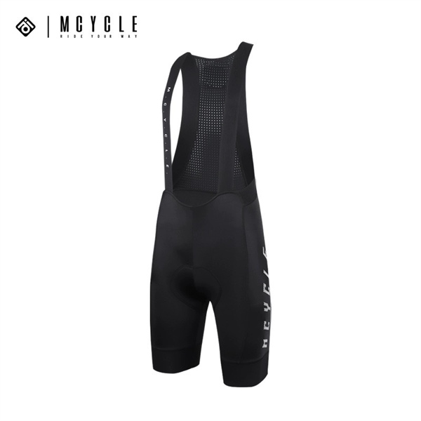 Quần yếm MK067 bib short with one pocket - black - Nam chính hãng Mcycle