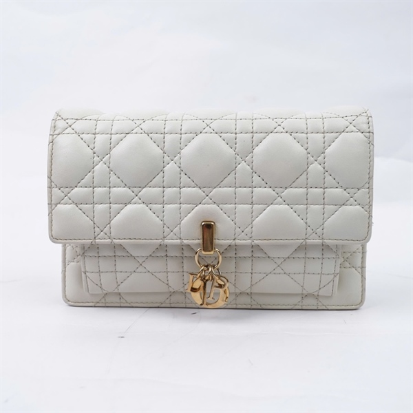 Túi Dior đeo chéo trắng (93-MA-0262) sz19 (BQ) KG+