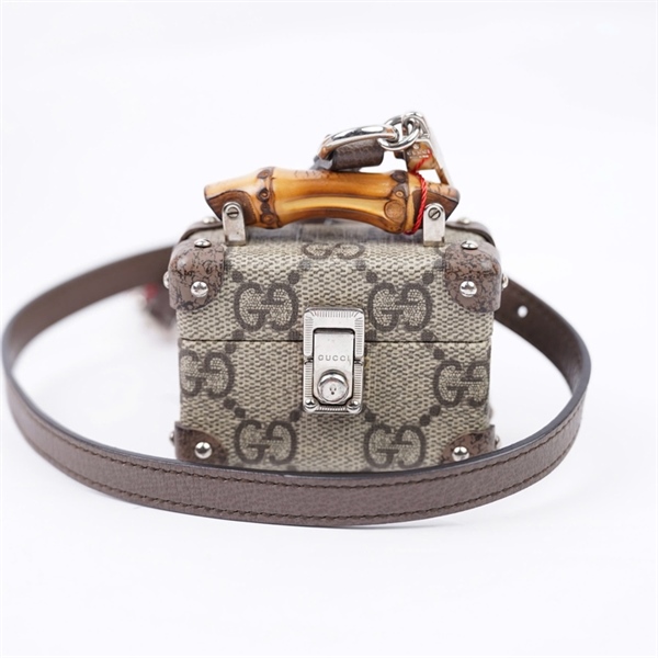 Túi GG cốp xám mini sz7 (LU)+