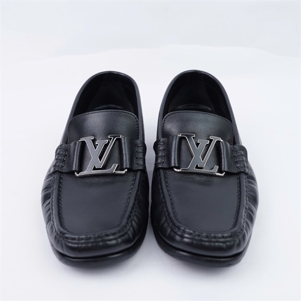 Giày LV đen logo đen sz4.2 (UK) (BQ) KG+