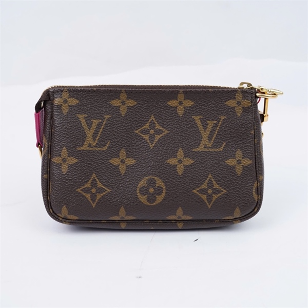 Túi LV hoa nâu in hình gấu (SF3178) sz14 (LU)+