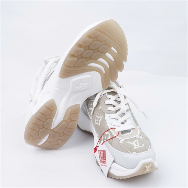 Giày LV hoa xám sz38 (BQ) KG+
