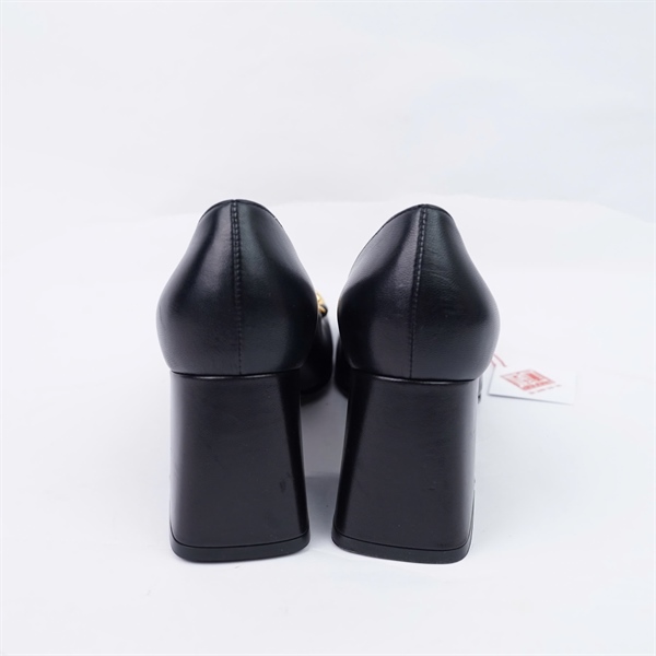 Giày GG đen cao 7p sz37.5 (BQ) KG+