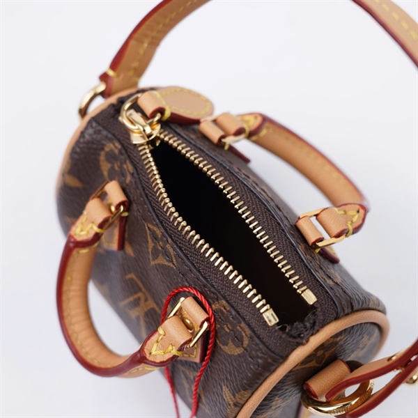 Charm LV túi hoa nâu (LU)+