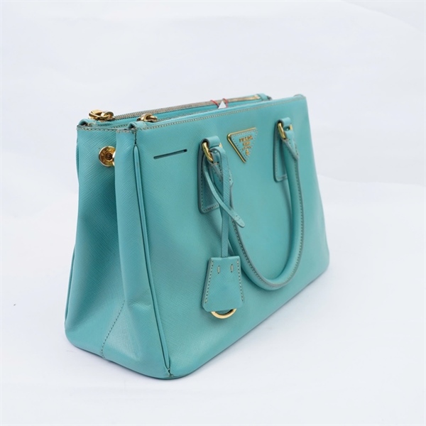 Túi Prada Handle xanh sz31 (LU)+