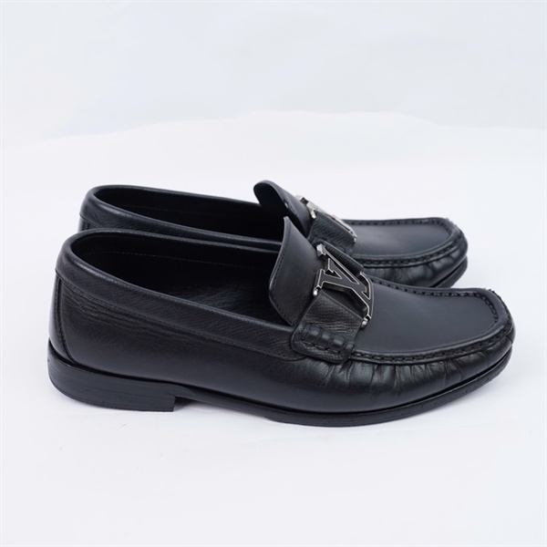 Giày LV đen logo đen sz4.2 (UK) (BQ) KG+