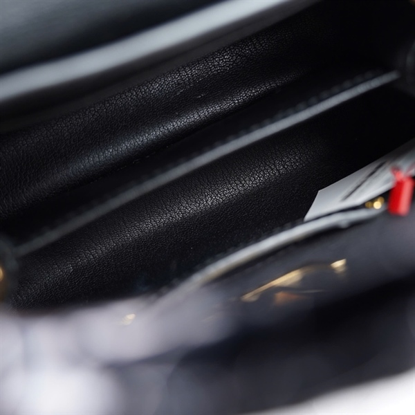 Túi LV Capu đen cá sấu sz20 (BMC) KG+