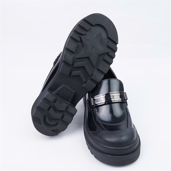 Giày Dior đen cao 6p sz36.5 (BQ) KG+