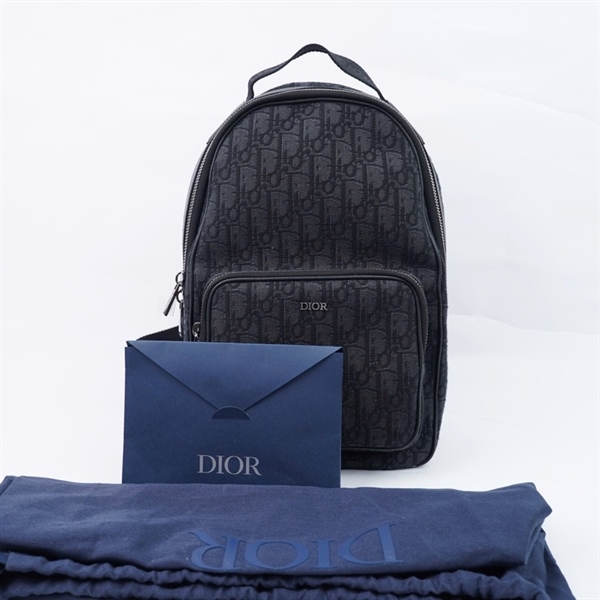 Balo Dior đen (15-BO-0232) (LN) KG+