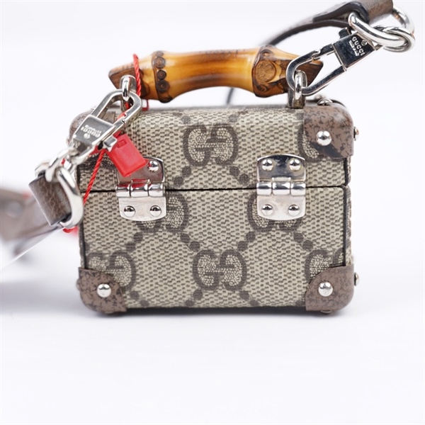 Túi GG cốp xám mini sz7 (LU)+