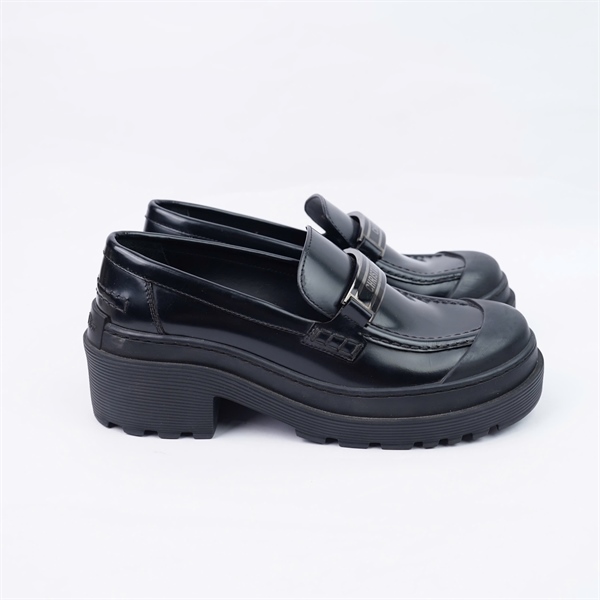 Giày Dior đen cao 6p sz36.5 (BQ) KG+