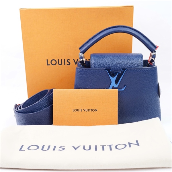 Túi LV Capu xanh biển sz20 (BMC) KG+