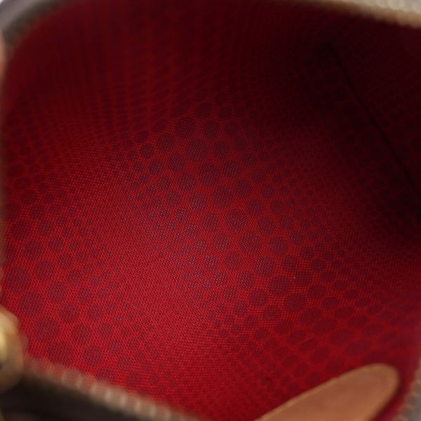 Túi LV Speedy hoa nâu chấm bi sz16 (LU)+