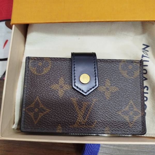 Ví LV card hoa nâu (LU)+