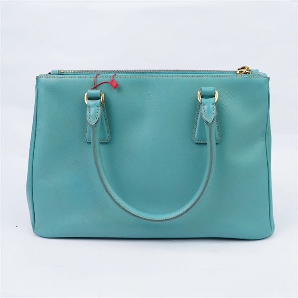 Túi Prada Handle xanh sz31 (LU)+