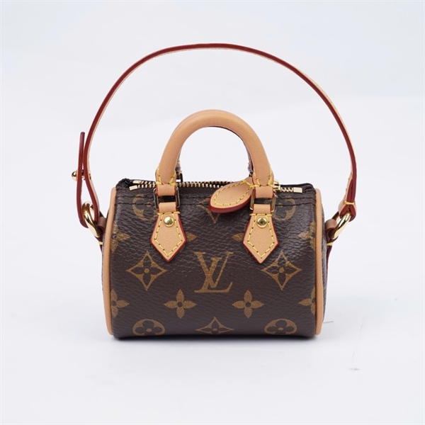 Charm LV túi hoa nâu (LU)+