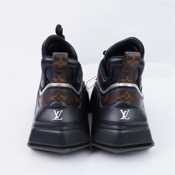 Giày LV hoa nâu sz35.5 (BQ) KG+