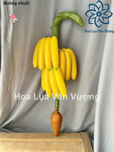 Buồng chuối - Quả và dây quả - Hoa Lụa Vân Vượng