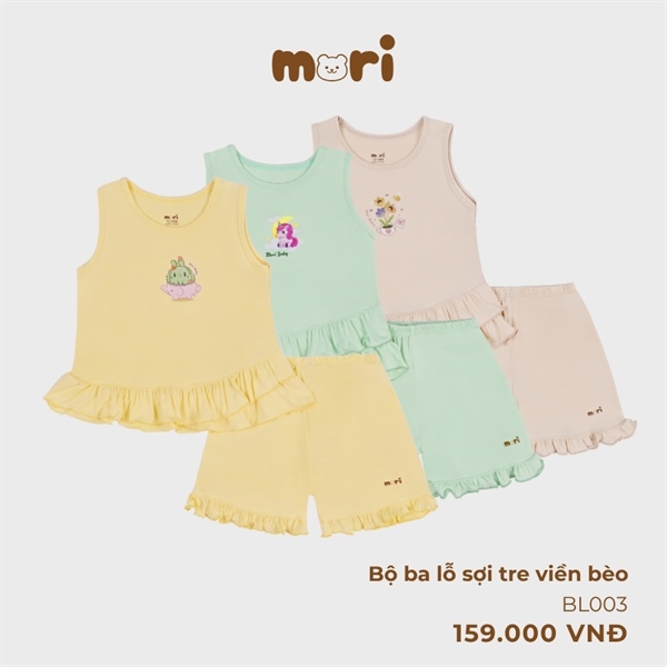 Ba lỗ sợi tre viền bèo