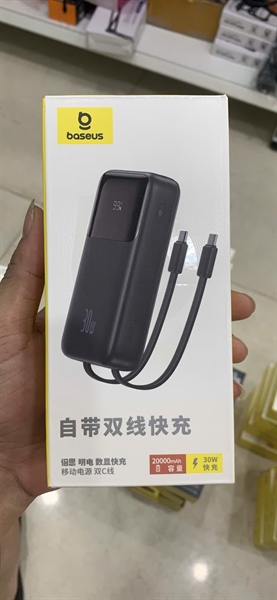 Sạc dự phòng BASEUS 20.000mAh 30W PPMD20C