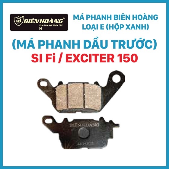 [SI FI] - Má phanh đĩa trước SI Fi / EX 150 / Grande / Janus (E, xanh) (Biên Hoàng)