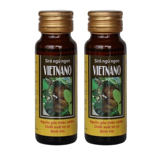 Siro ngủ ngon VIETNANO (lọ 50ml) - DP Hoàng Liên