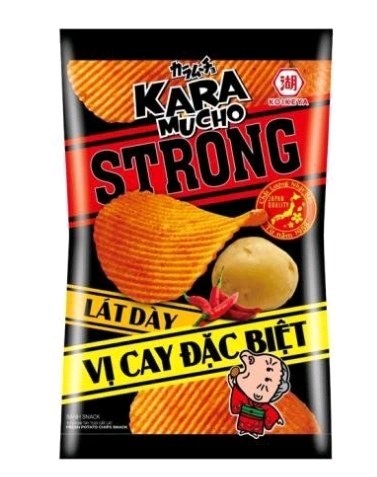 Snack khoai Tây Karamucho strong Lát dày vị cay đặc biệt 44g