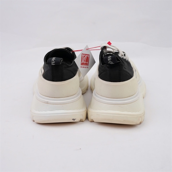 Giày Alexander Mcqueen đen trắng sz37 (BQ) KG+