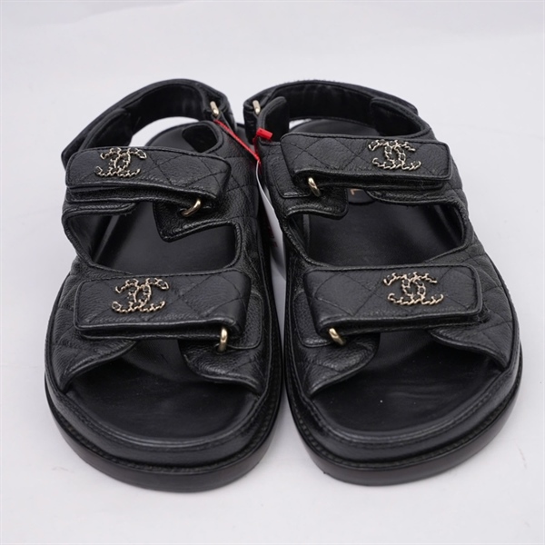 Giày Chanel đen 35.5 (BQ) KG+