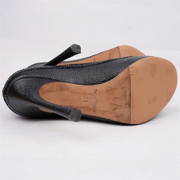 Giày Thom Browne đen cao 13p sz38 (BQ) KG+