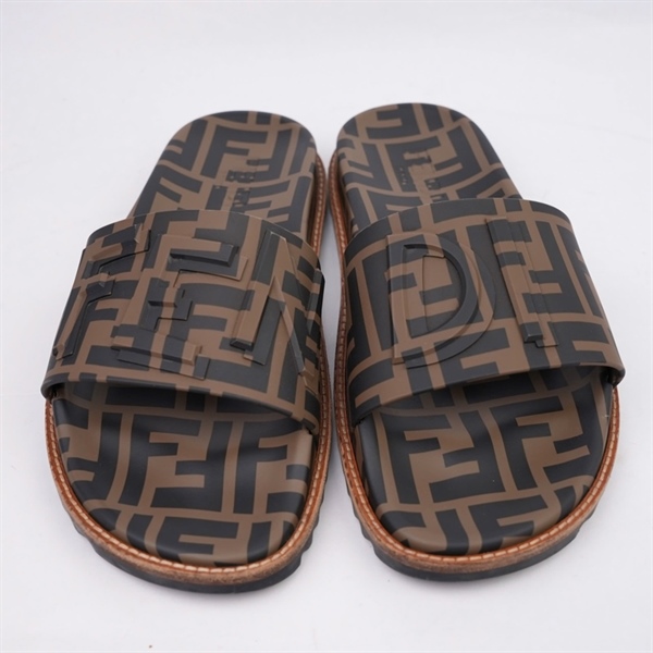 Dép Fendi nâu (BQ) KG+