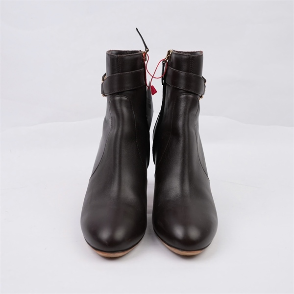 Giày Salvatore boot nâu đậm cao 7p sz5.5 (UK)