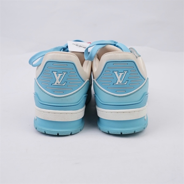 Giày LV hoa trắng phối xanh sz6 (UK) (BQ) KG+