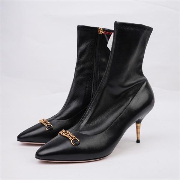 Giày GG boot đen sz37.5 (BQ) KG+