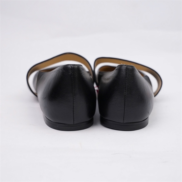 Giày Jimmy Choo đen sz37 (BQ) KG+