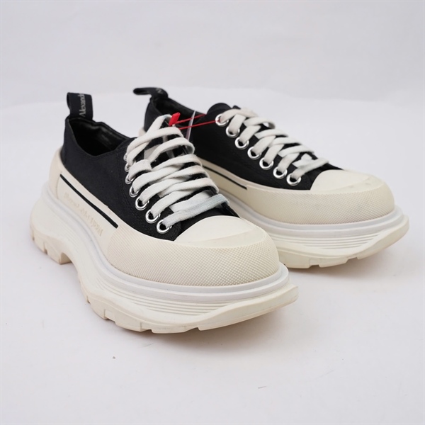 Giày Alexander Mcqueen đen trắng sz37 (BQ) KG+