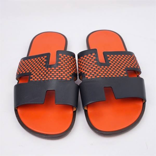 Dép Hermes cam sz41 (BQ) KG+