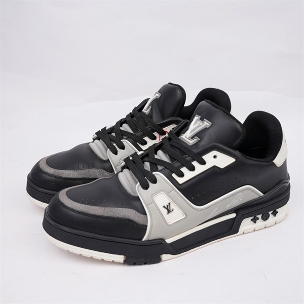 Giày LV đen xám sz7 (UK) (BQ) KG+