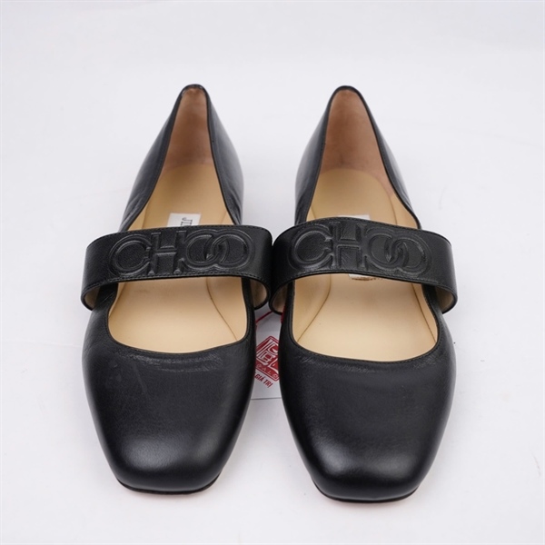Giày Jimmy Choo đen sz37 (BQ) KG+