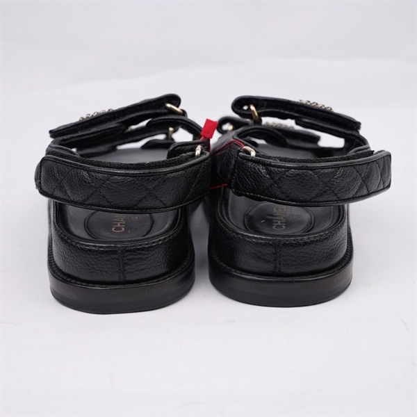 Giày Chanel đen 35.5 (BQ) KG+