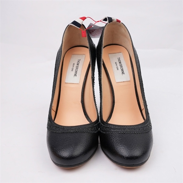 Giày Thom Browne đen cao 13p sz38 (BQ) KG+