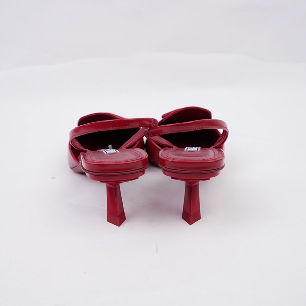 Giày Prada đỏ cao 6p sz36 (BQ) KG+