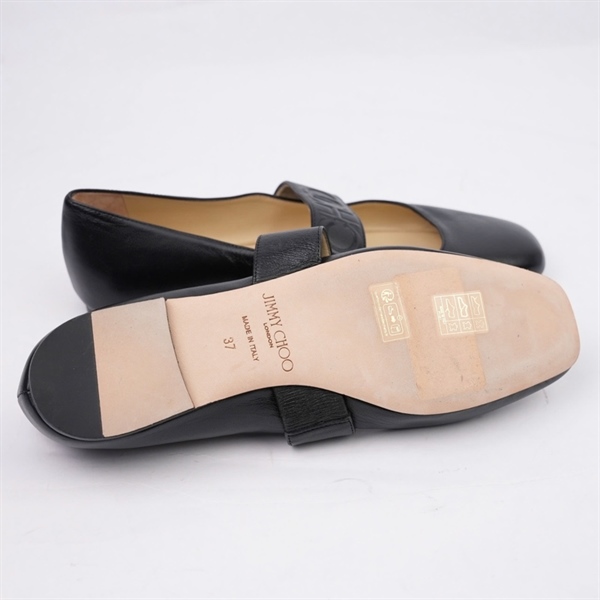 Giày Jimmy Choo đen sz37 (BQ) KG+