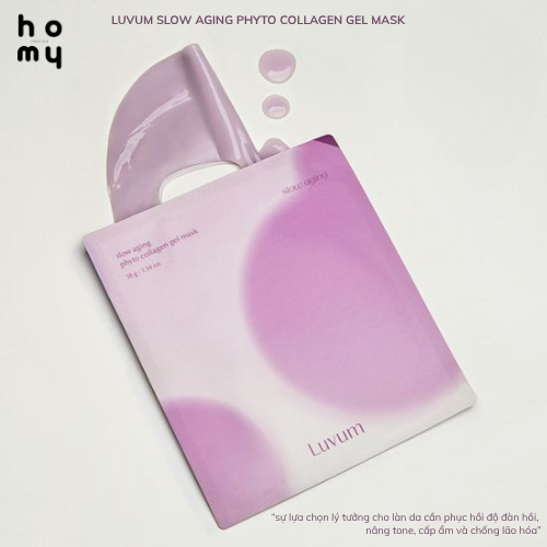 MẶT NẠ THẠCH DƯỠNG DA SLOW AGING PHYTO COLLAGEN LUVUM GEL MASK