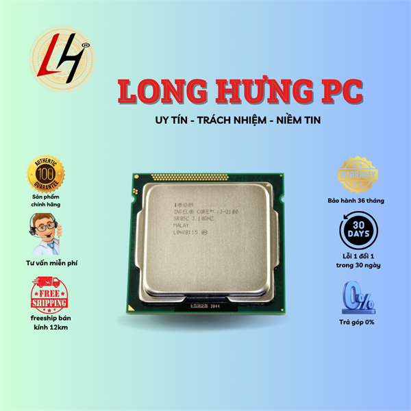 CPU intel core i3 2100 2nd