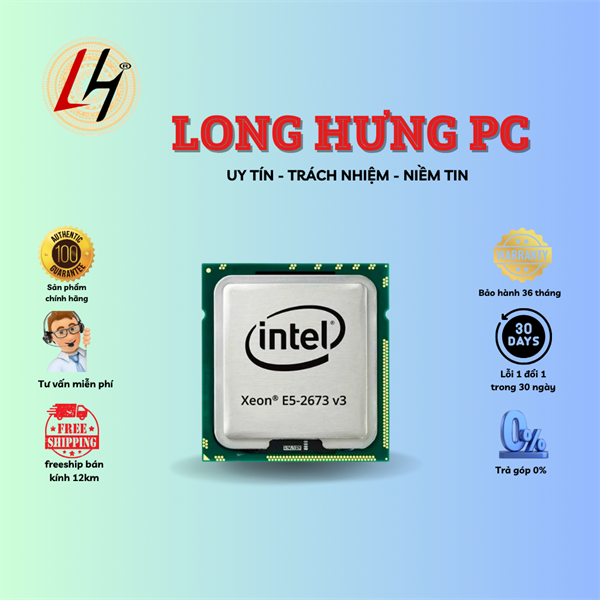 CPU intel Xeon E5 2673 V3 2nd